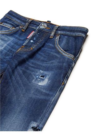 blue cotton jeans DSQUARED KIDS | DQ0236D0A9HDQ01